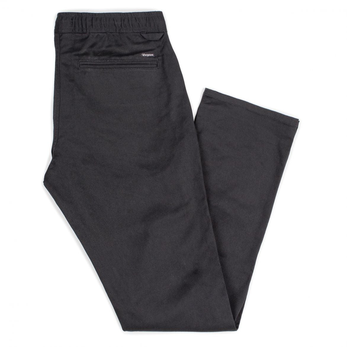 Brixton - Reserve Standard Fit Drawstring Men's Pants, Black - The Giant Peach