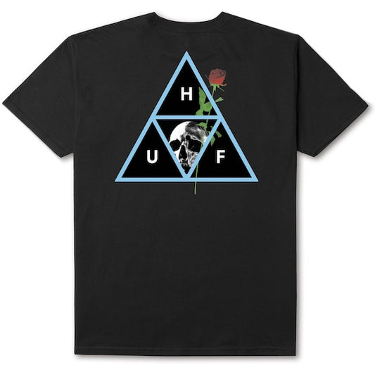 HUF - Rosa Calvaria TT Men's Tee, Black - The Giant Peach