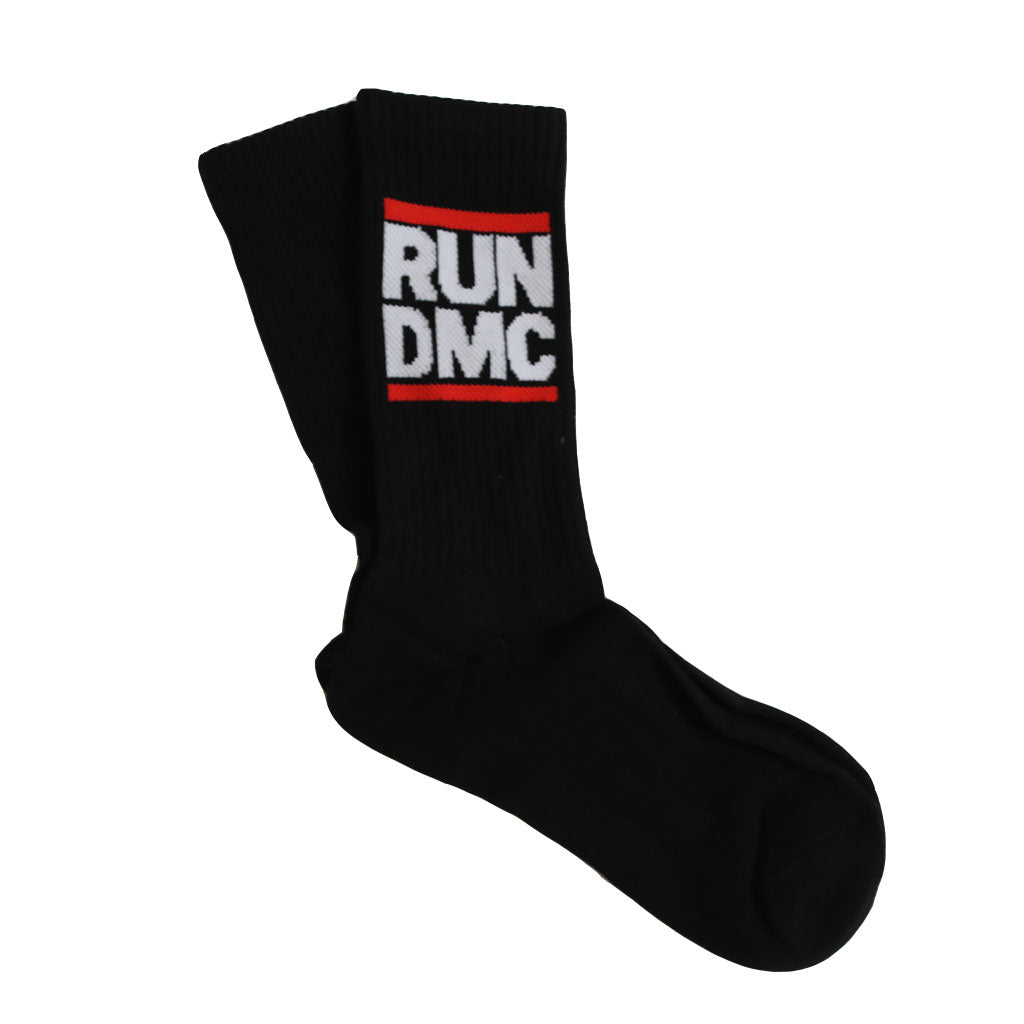Run DMC - Logo Men's Socks, Black