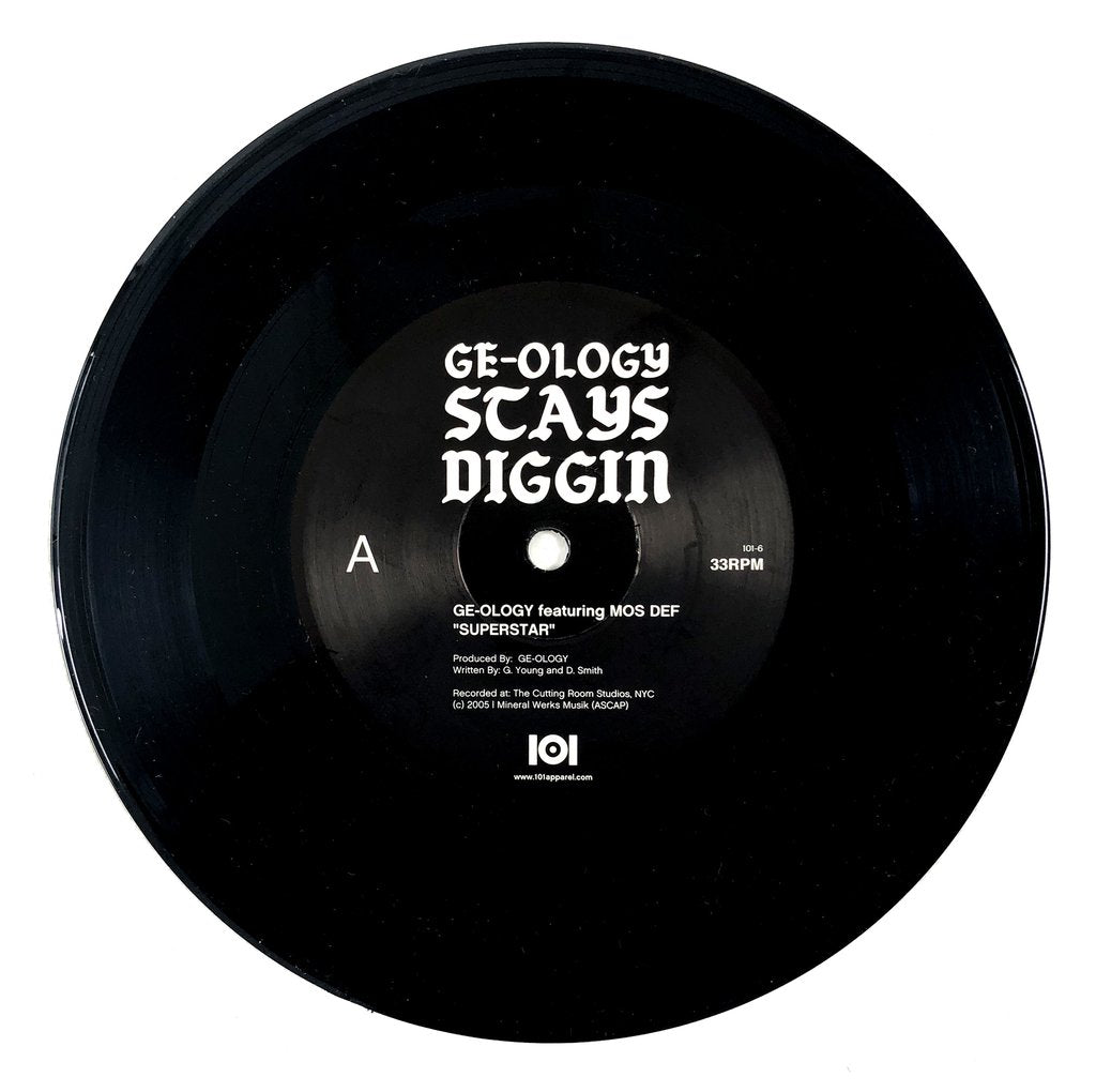 GE-OLOGY - Stays Diggin, 7" Vinyl