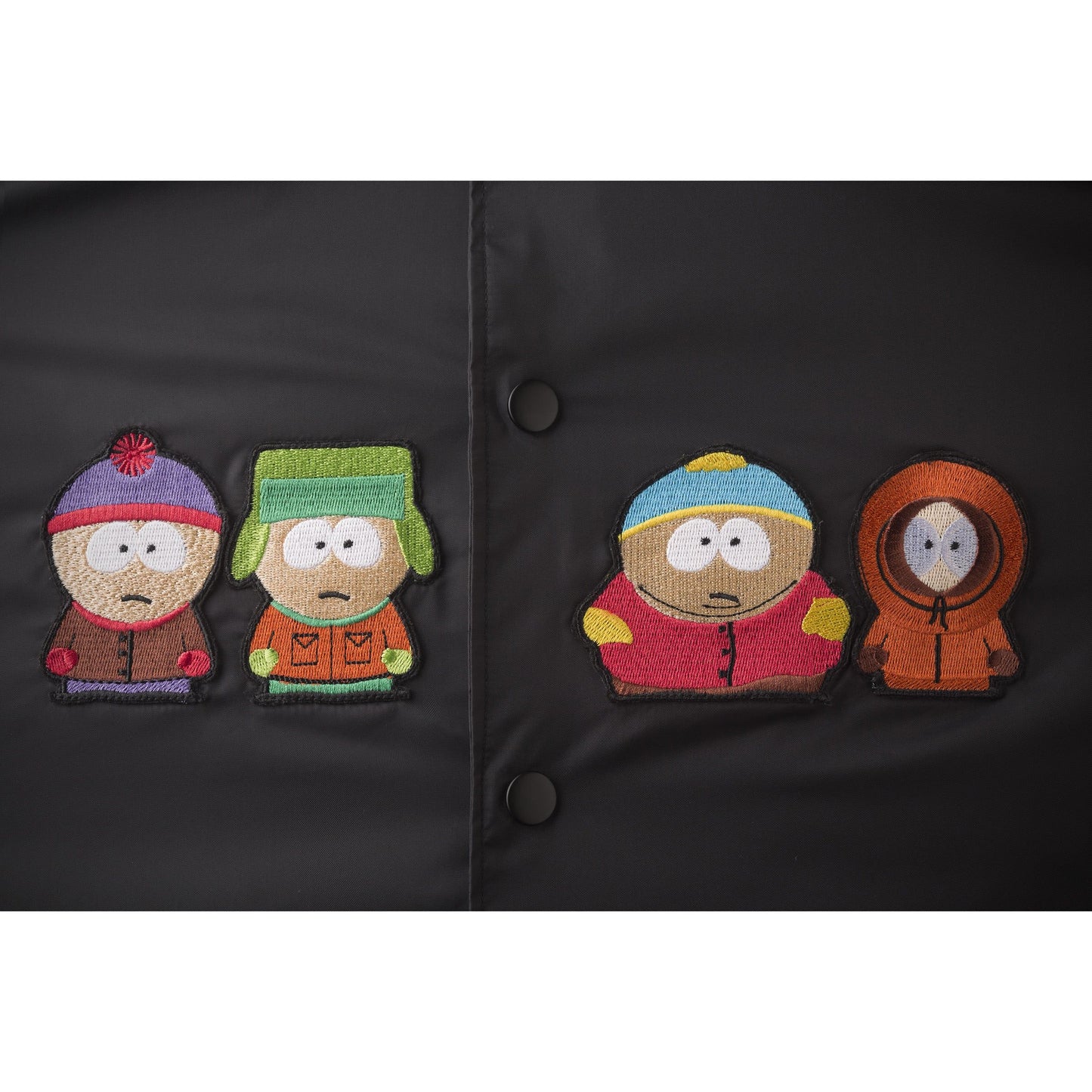 HUF x South Park Men's Coaches Jacket, Black - The Giant Peach