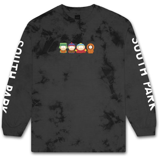 HUF x South Park Crystal Wash Men's L/S Tee, Black - The Giant Peach