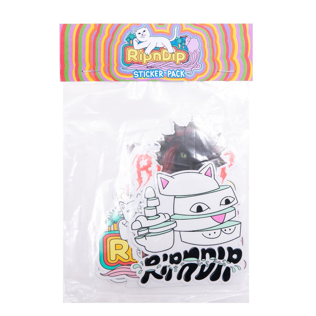 RIPNDIP Spring 2020 Sticker Pack – The Giant Peach