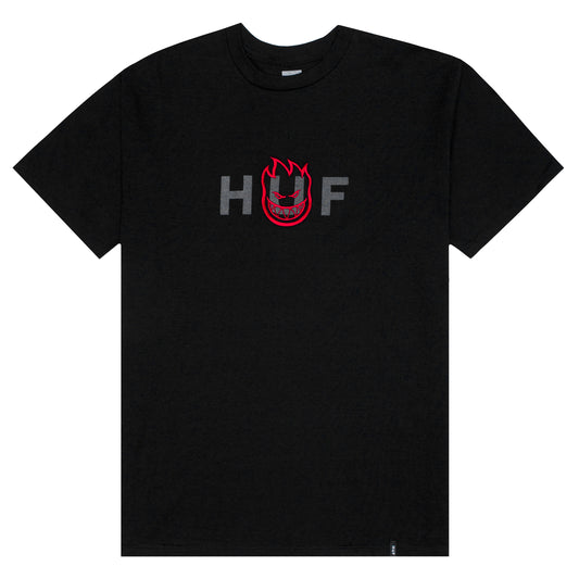 HUF x Spitfire - OG Logo Men's Tee, Black