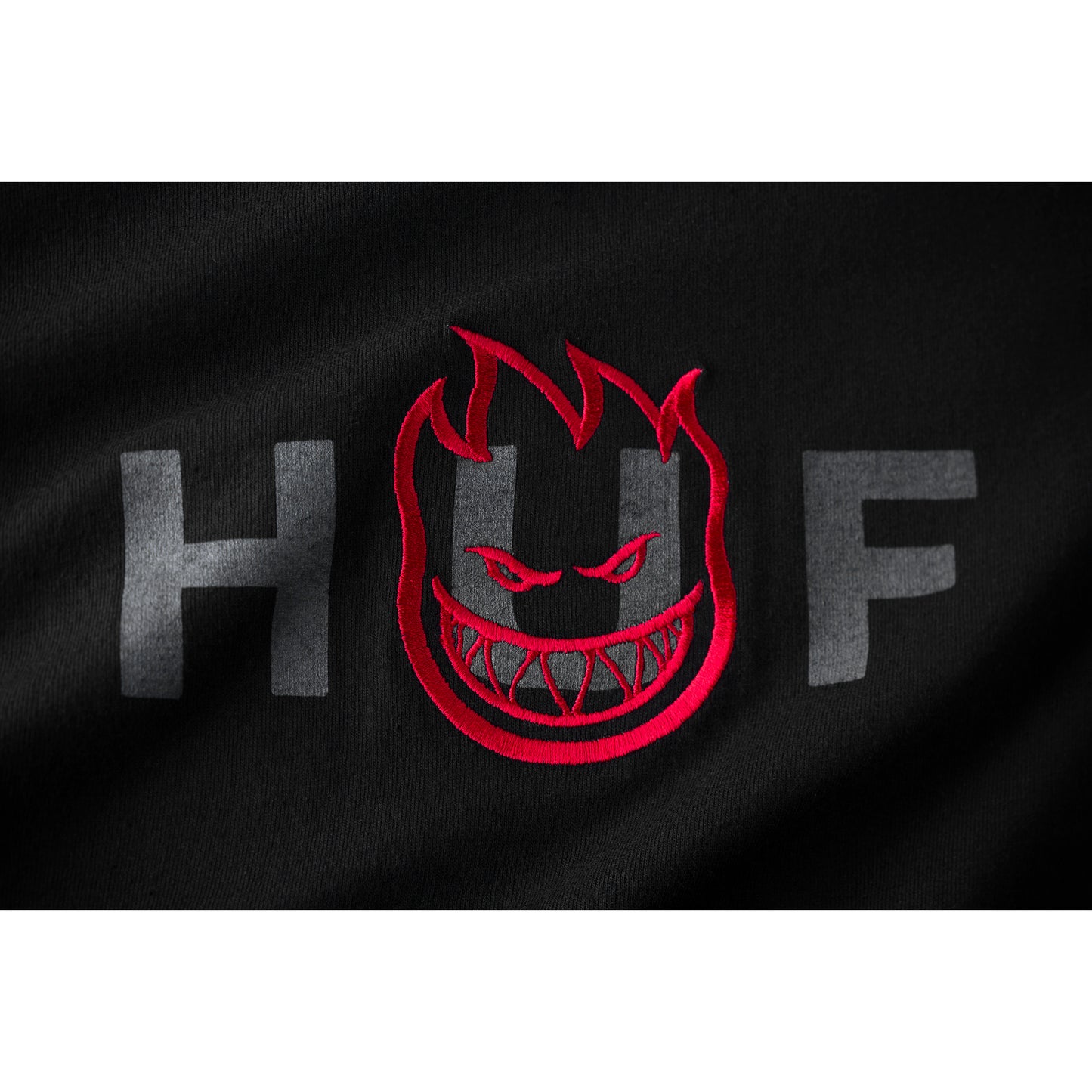 HUF x Spitfire - OG Logo Men's Tee, Black