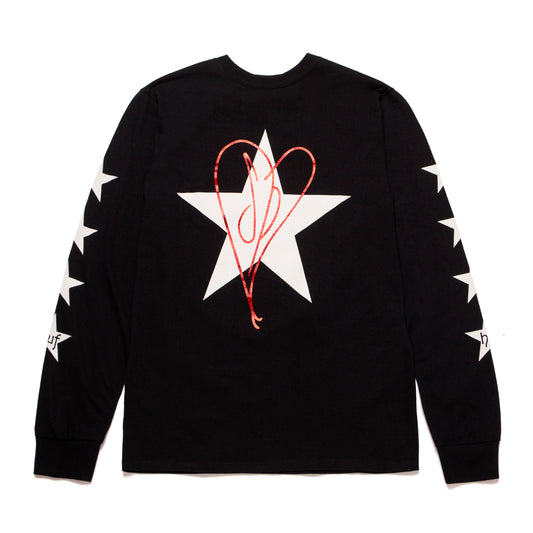 HUF x Smashing Pumpkins - Starla L/S Tee, Black