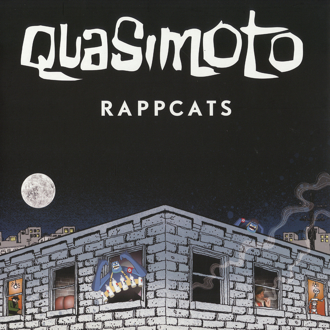 Quasimoto - Bus Ride / Rappcats, 12" Vinyl - The Giant Peach