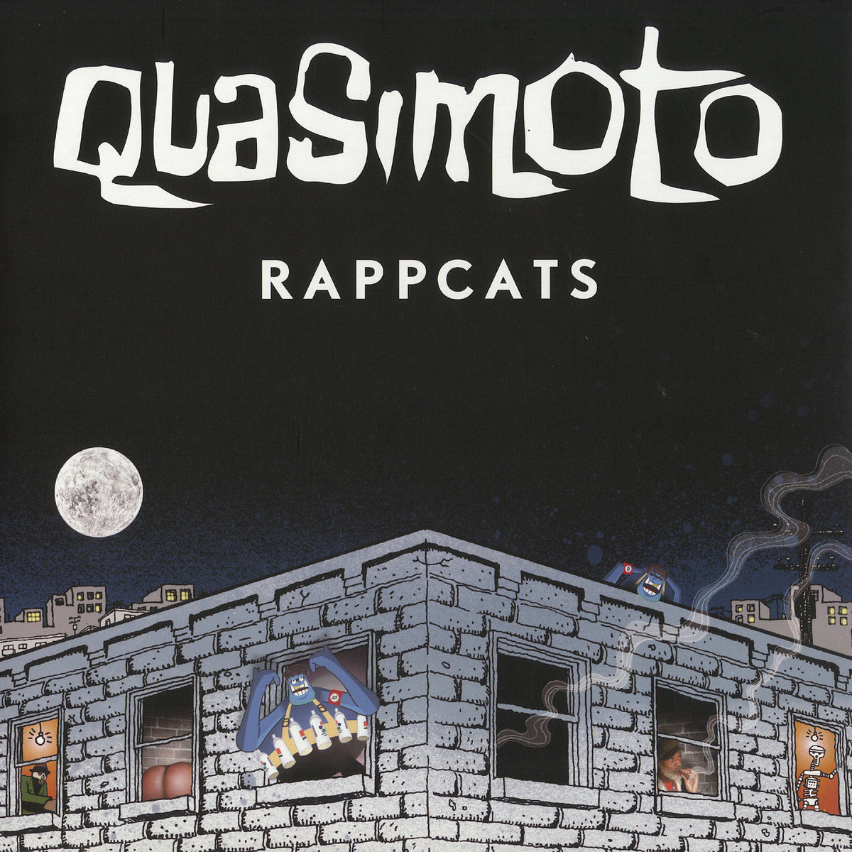 Quasimoto Bus Ride / Rappcats, 12" Vinyl The Giant Peach