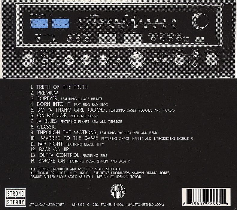 Strong Arm Steady & Statik Selektah - Stereo Type, Audio CD - The Giant Peach