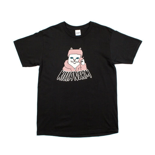 RIPNDIP - Killa Nerm Men's Tee, Black - The Giant Peach