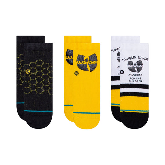 Stance x Wu-Tang Clan - Wu-Tang 3 Pack Toddler Socks, Multi