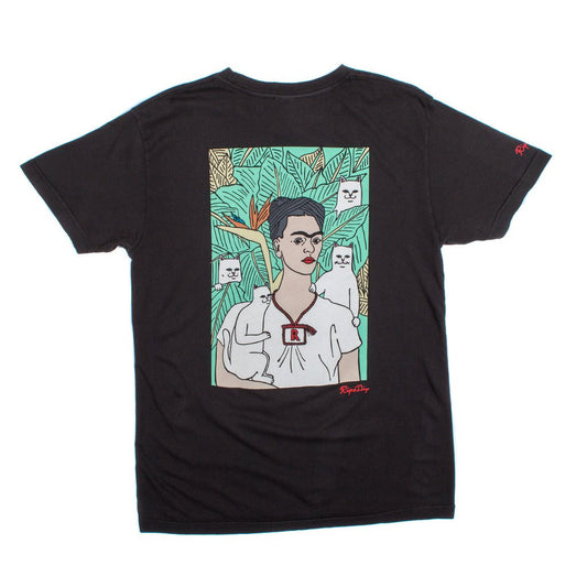 RIPNDIP - Nermal Frida Men's Tee, Vintage Black - The Giant Peach