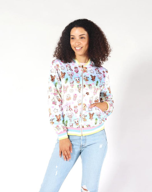 tokidoki Toki Sweetie Women's Reversible Jacket, Multi