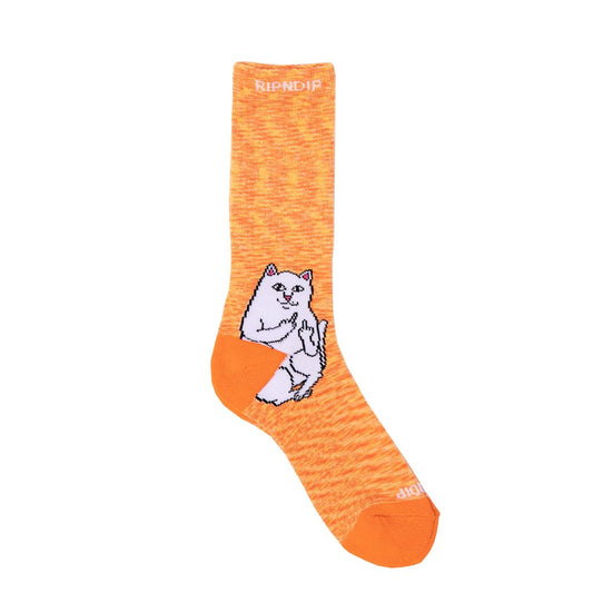 RIPNDIP - Lord Nermal Socks, Orange Speckle