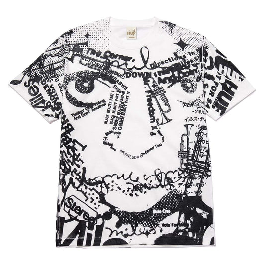 HUF x Miles Davis - Vote For Miles Tee, White
