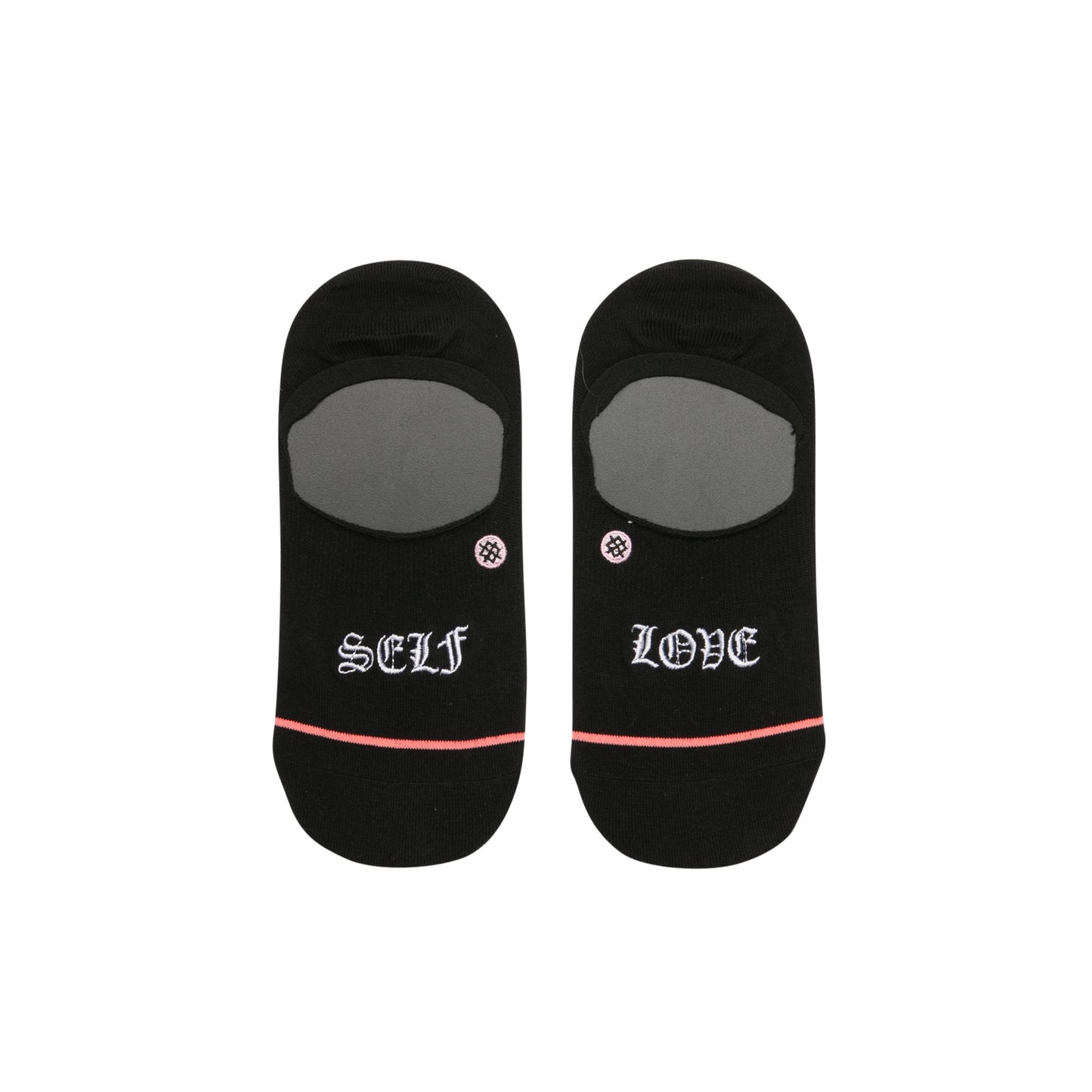 Stance - Self Love Women's Invisible Socks, Black - The Giant Peach