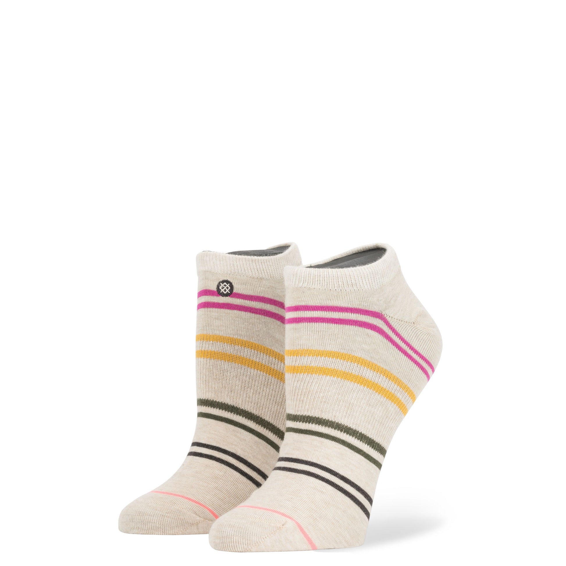 Stance - Jah Women's Invisible Boot Socks, Oatmeal Heather - The Giant Peach