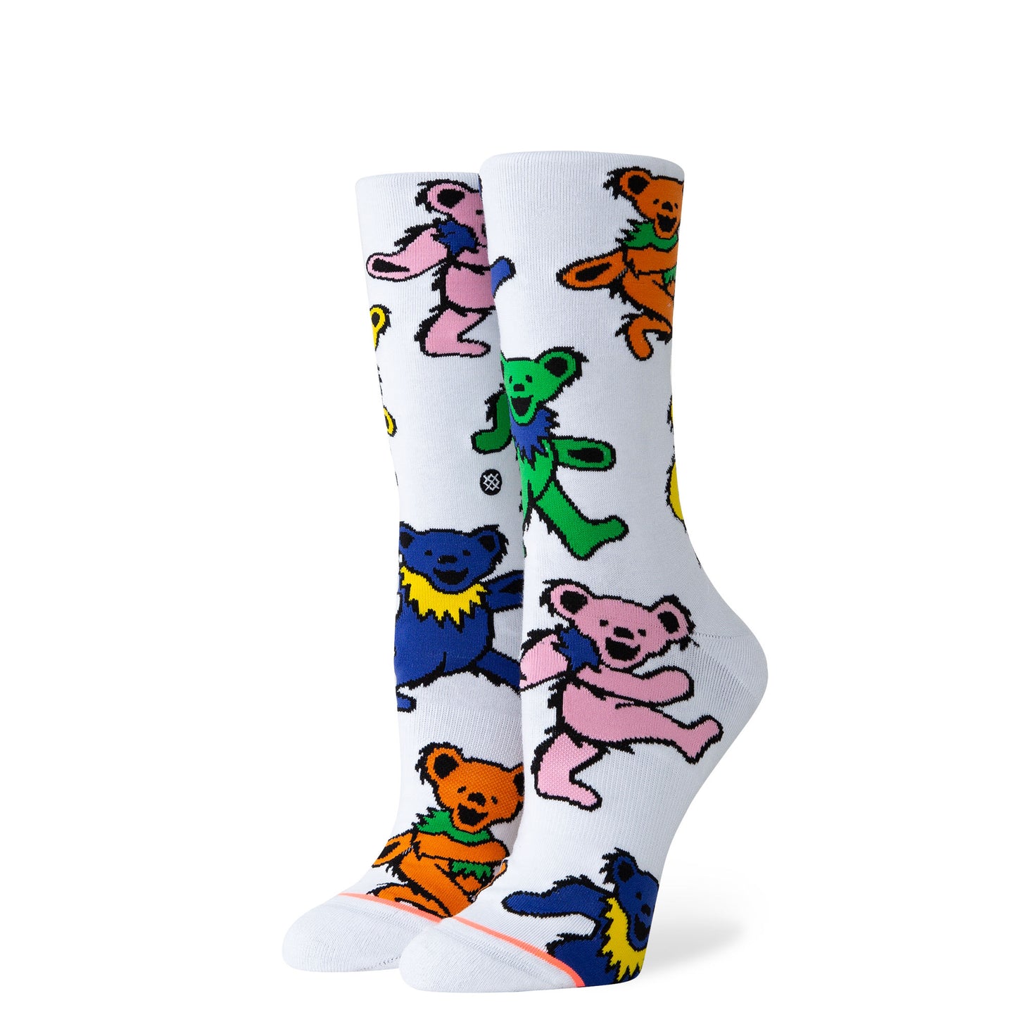 Stance x Grateful Dead - Bear's Choice Women's Socks, White