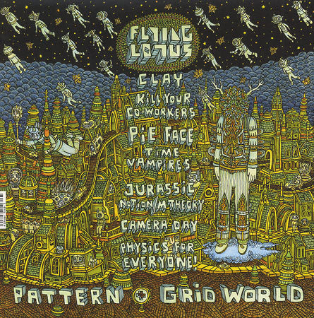 Flying Lotus - Pattern + Grid World, EP Vinyl w/ Download Code + Poster - The Giant Peach