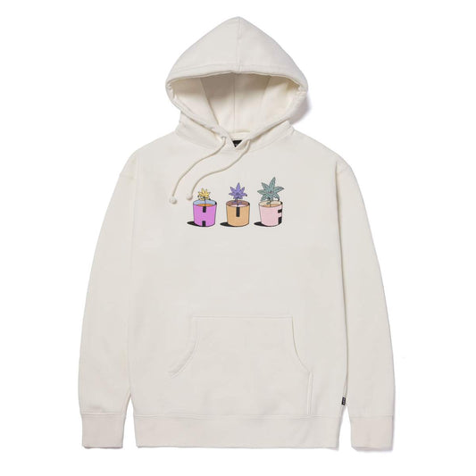 HUF x Green Buddy - Water Your Garden Men's Pullover Hoodie, Natural