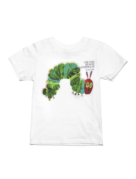 Out Of Print - The Very Hungry Caterpillar Kid's Tee, White - The Giant Peach