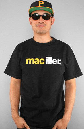 Adapt - Mac Iller Men's Shirt, Black - The Giant Peach