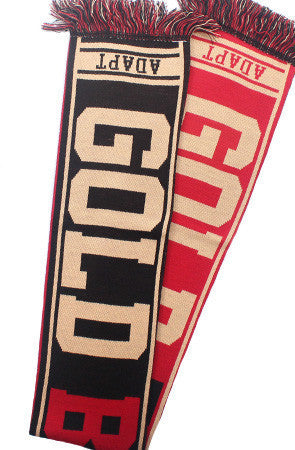 Adapt - Gold Blooded Scarf, Red/Gold - The Giant Peach