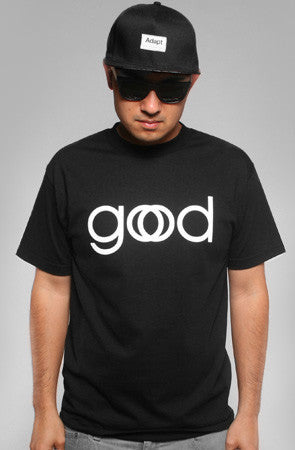 Adapt - Good God Men's Shirt, Black - The Giant Peach