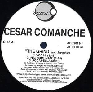 Cesar Comanche - The Grind feat. Supastition, 12" Vinyl - The Giant Peach
