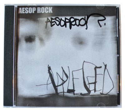 Aesop Rock - Appleseed CD (autographed) - The Giant Peach