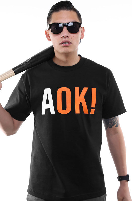 Adapt - AOK! Men's Tee,  Black - The Giant Peach