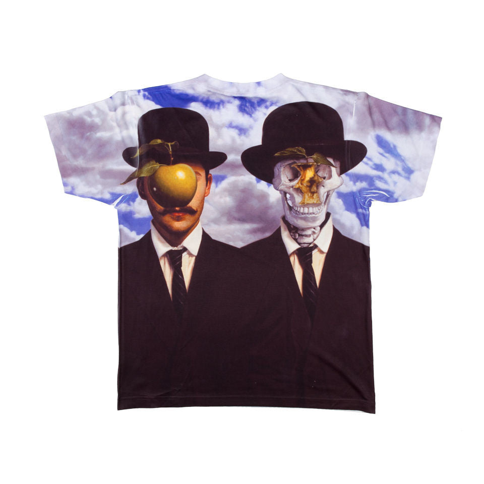 Popaganda by Ron English - Apple & Afterlife Men's Sublimated Tee - The Giant Peach