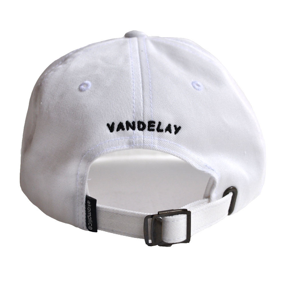 Akomplice VSOP - Art Vandelay Dad Hat, White - The Giant Peach