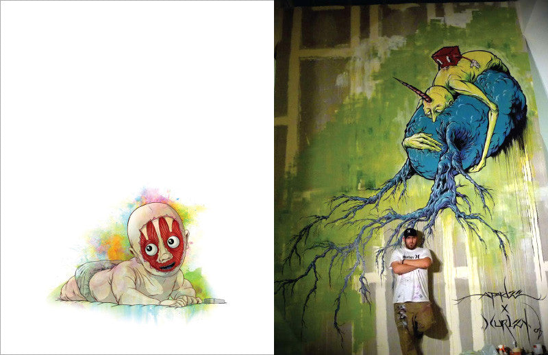 Awful Resilient - The Art of Alex Pardee, Hardcover - The Giant Peach