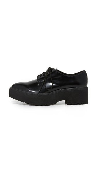 Jeffrey Campbell - Bardem Platform Oxfords, Black Box - The Giant Peach