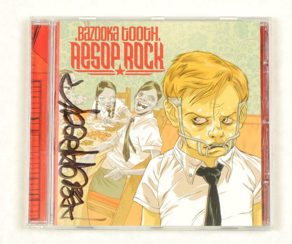 Aesop Rock - Bazooka Tooth, CD (autographed) - The Giant Peach