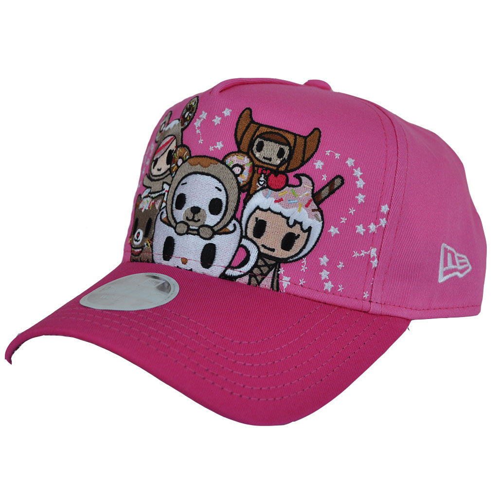 tokidoki - Bearnut Snapback Hat, Pink - The Giant Peach