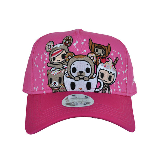 tokidoki - Bearnut Snapback Hat, Pink - The Giant Peach