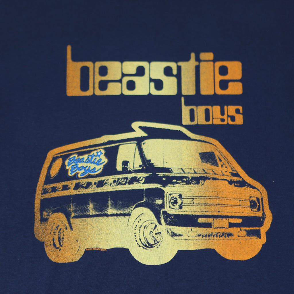 Beastie Boys - Van Art Men's Shirt, Navy