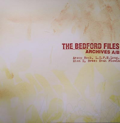 The Bedford Files - Archives A/B, 12" Vinyl - The Giant Peach