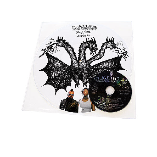 CX Kidtronik - Black Girl White Girl/Wild Kingdom, Limited Edition 12" Vinyl + CD - The Giant Peach