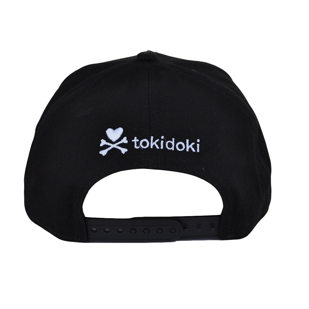 tokidoki - Breakfast Buds Snapback Hat, Black - The Giant Peach