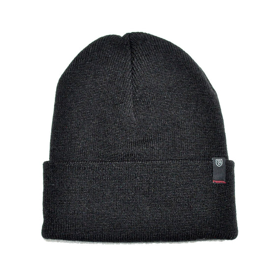 Brixton - Morley Watch Cap Men's Beanie, Black - The Giant Peach