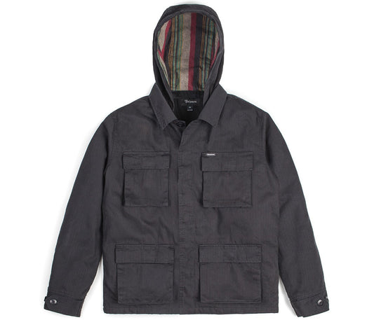 Brixton - Seeker II Men's Jacket, Washed Black - The Giant Peach
