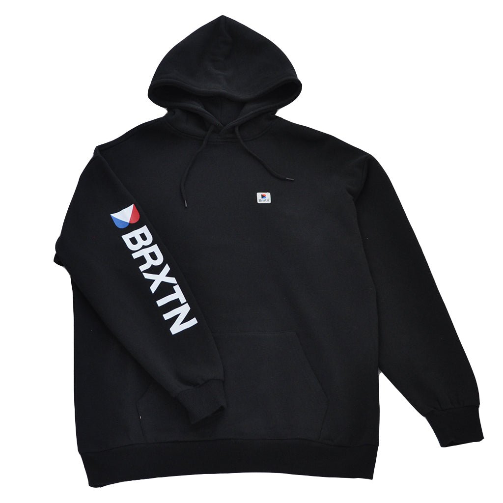 Brixton - Stowell Men's Hoodie, Black - The Giant Peach