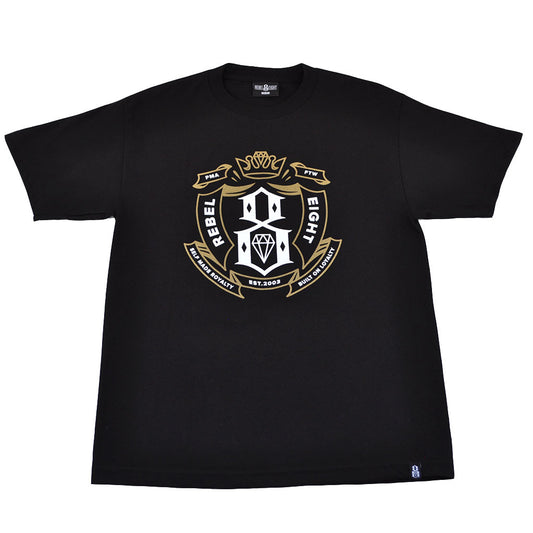 REBEL8 - Built On Loyalty Men's Shirt, Black - The Giant Peach