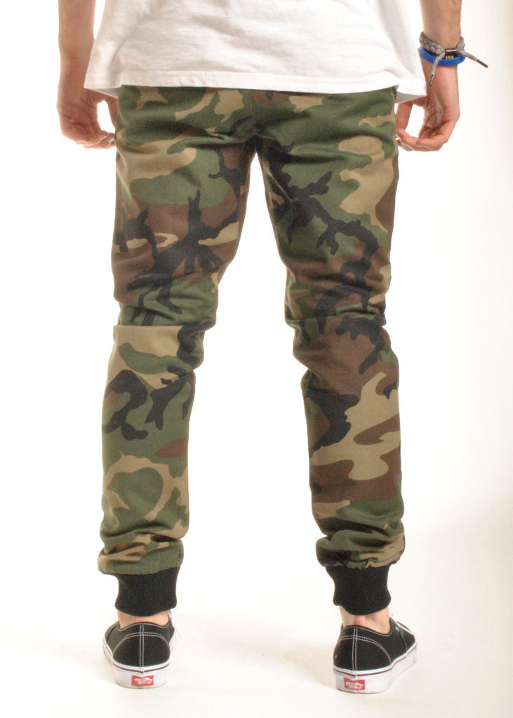 Rustic Dime - Sunset Jogger, Stretch Twill Camo - The Giant Peach