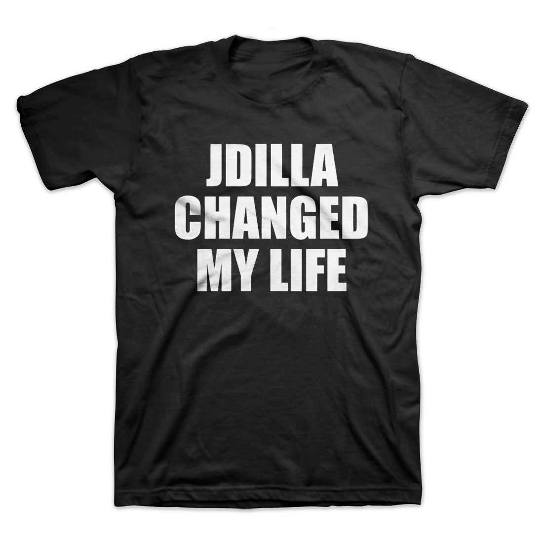 J Dilla - Changed My Life Men's Shirt, Black - The Giant Peach