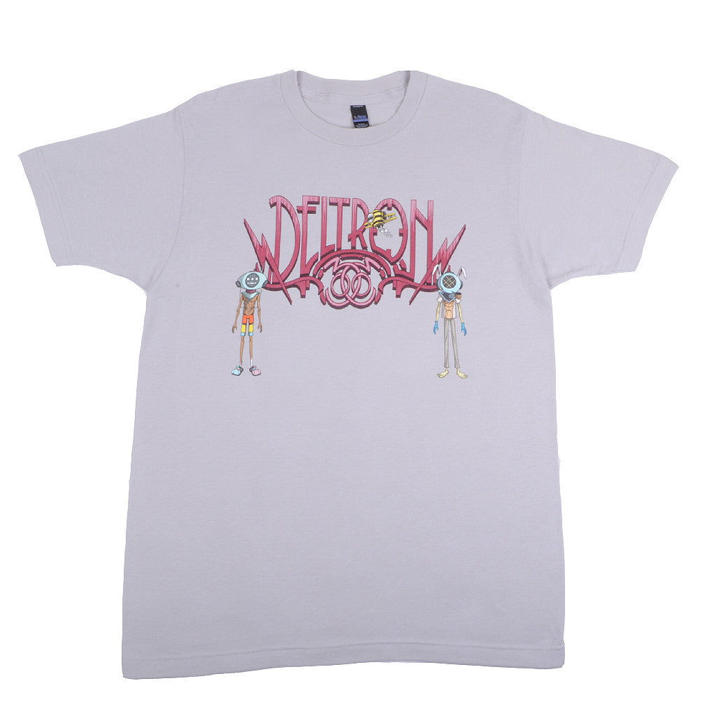 Deltron 3030 - Characters Men's Shirt, Silver - The Giant Peach