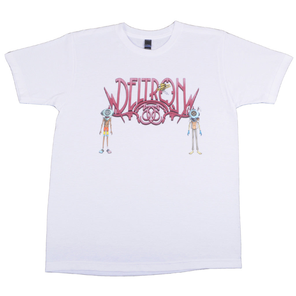 Deltron 3030 - Characters Men's Shirt, White - The Giant Peach